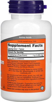 Tryptophane En Poudre - 1 Kg De L-Tryptophane Buxtrade - Complément Alimentaire
