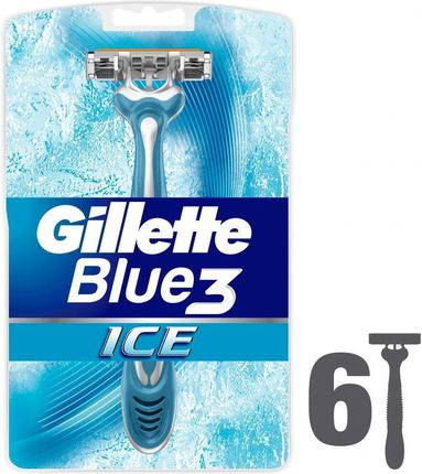 Gillette Blue 3 Ice Maszynka Do Golenia 6 szt