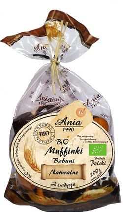 Bio Ania muffinki babuni naturalne 200g bio