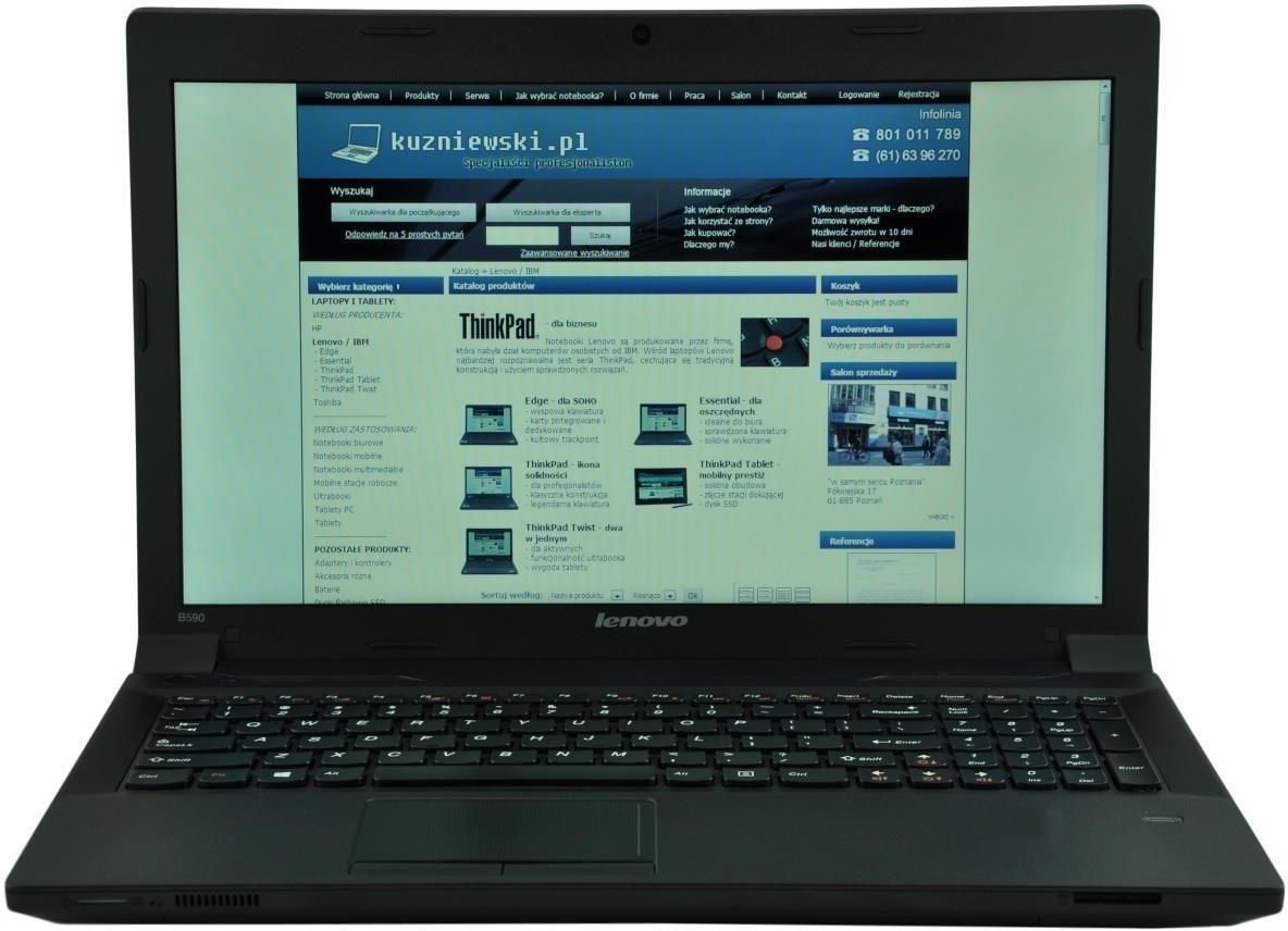 Laptop Lenovo B590 (59-362561) - Opinie i ceny na Ceneo.pl