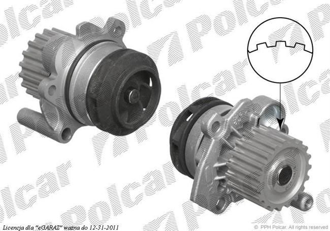 Pompa Wody 1 9 Audi A4 B6 Sdn 11 00 Avant 01 02 Opinie I Ceny Na Ceneo Pl