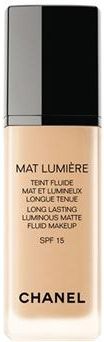 Chanel Mat Lumiere Luminous Matte Powder Makeup SPF10 - # 30