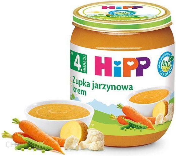 Hipp Zupka Jarzynowa Krem Bio Po 4 Miesiącu 125G