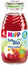 Hipp Sok Maliny-Jabłka Po 4 Miesiącu 200Ml - Herbatki i soki dla dzieci