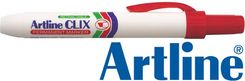 Artline Marker czerwnony z mechanicznym chowaniem/wysuwaniem końcówki ścięta 73 CLIX 152641106