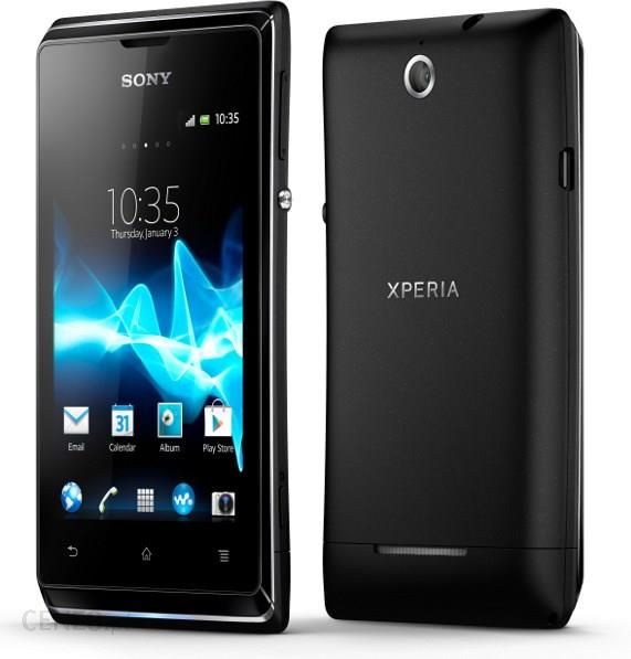  „Sony Xperia E Dual SIM“ juoda