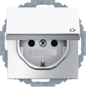 Gniazdo elektryczne Berker Gniazdo Podwójne Z Uziemieniem