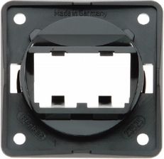 Berker Płytka Nośna do 2 Modułów Mini-Com Antracyt Połysk Integro Mechanizm (945592505)