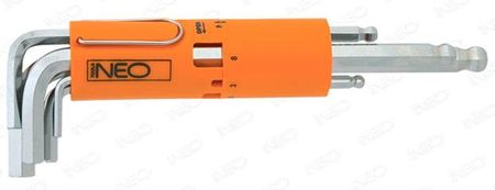 Neo Zestaw kluczy sześciokątnych 2–10 mm 09-513