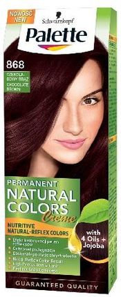 Schwarzkopf Palette Permanent Natural Colors - farba do włosów 868 Czekoladowy Brąz