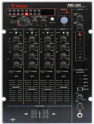DJ機材 Vestax PMC-280 VESTAX PMC 280 - mikser DJ - INFOMUSIC.PL