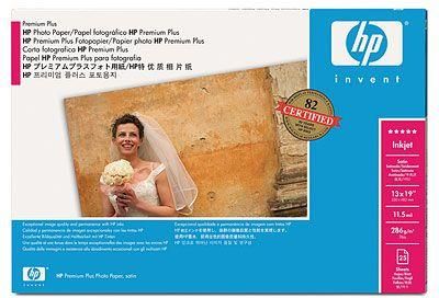 HP Papier HP Premium Plus Photo satynowy (A3 , 25 ark.) 286 g/m2