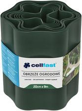 Cellfast Obrzeże ogrodowe 20cm Ciemnozielone 9m (30023H) - Obrzeża ogrodowe