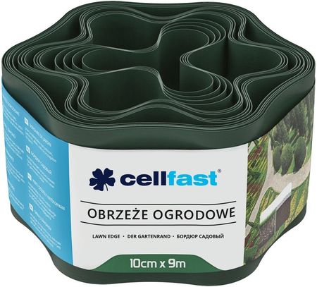 Cellfast Obrzeże ogrodowe 10cm Ciemnozielone 9m (30021H)