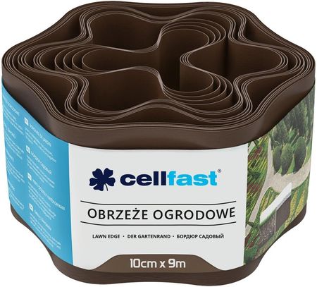 Cellfast Obrzeże ogrodowe 10cm Brązowe 9m (30011H)