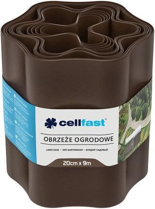 Cellfast Obrzeże ogrodowe 20cm Brązowe 9m (30013H)