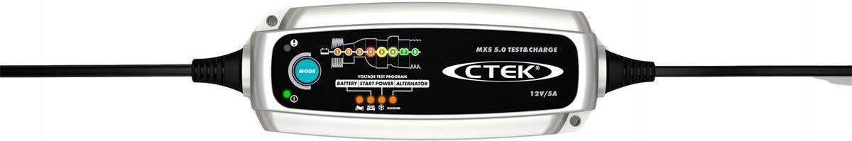 Ładowarka Ctek Mxs 5.0 Test And Charge - zdjęcie 4 Ładowarka Ctek Mxs 5.0 Test And Charge