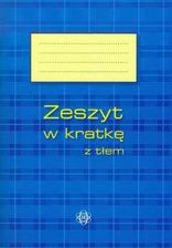 Zdjęcie Harmonia Zeszyt W Kratkę Z Tłem - Przemków