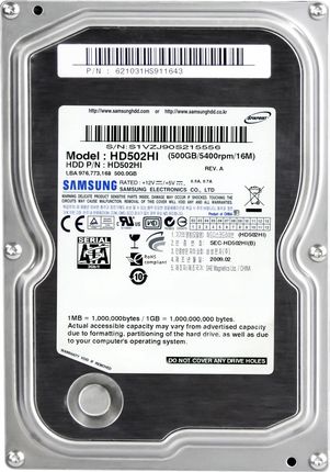 Samsung SpinPoint F2EG 500GB (HD502HI)