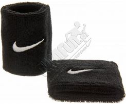 Nike Swoosh Wristband Czarny (NNN04-010) - Akcesoria do tenisa ziemnego