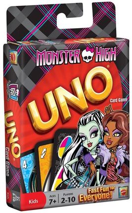 Mattel Karty Uno Monster High T8233