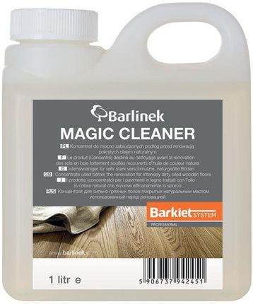 Barlinek Eco Magic Cleaner Koncentrat do Mocno zabrudzonych Podłóg Przed Renowacją Pokrytych Olejem Naturalnym 1L (PRT004004)