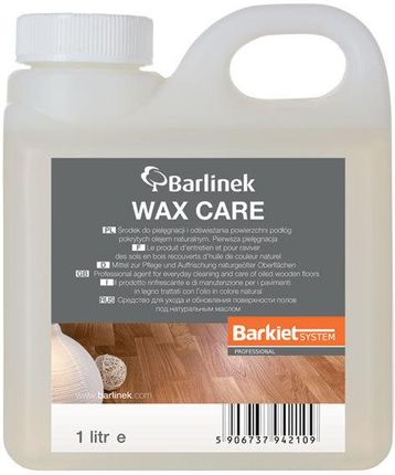 Barlinek Eco Wax Care Środek do Pielęgnacji I Odświeżania Powierzchni Podłóg Pokrytych Olejem Naturalnym Pierwsza Pielęgnacja 1L (PRT004002)
