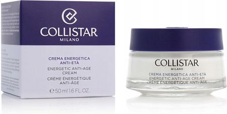 Krem Collistar Anti-age Energizujący przeciwzmarszczkowy na dzień i noc 50ml