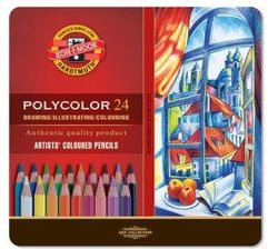 Kredki artystyczne Koh-i-noor POLYCOLOR 3822-24 kolory