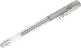 Pentel Długopis żelowy K118 - srebrny