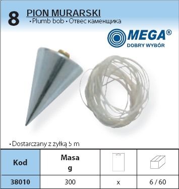 MEGA PION MURARSKI MASA 300 g 38010