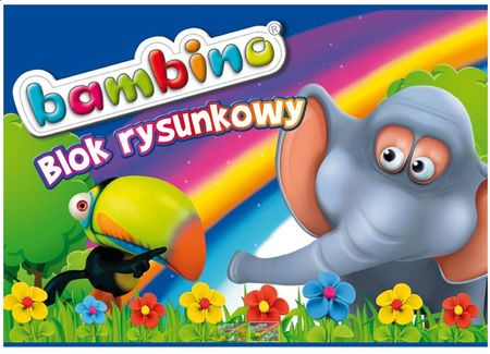 St. Majewski Bambino Blok Rysunkowy A4 20 Kartek 001574