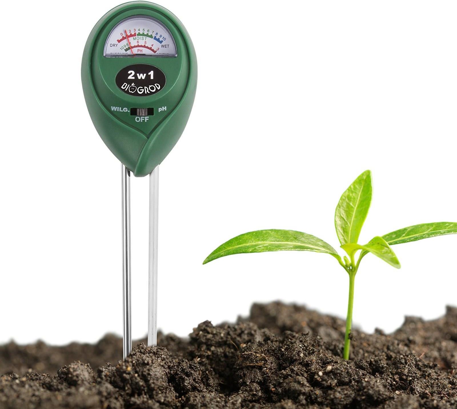 BROWIN Tester podłoża 2w1 - pH, wilgotność (071505) - zdjęcie 6 BROWIN Tester podłoża 2w1 - pH, wilgotność (071505)