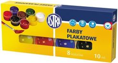 Zdjęcie Astra Farby Plakatowe 8Kol.10Ml - Szamotuły