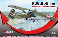 Zdjęcie Mirage Hobby R.W.D.-8 (PWS) SAMOLOT SzKOLNO-ŁĄCzNIKOWY MIR-485002 - Koszalin