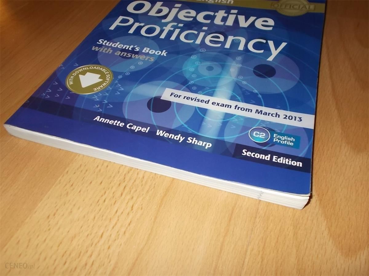 Proficiency　Objective　i　Student's　angielskiego　Ceny　with　answers　book　Nauka　opinie