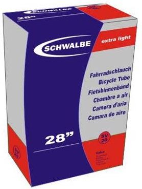 Schwalbe Dętka Extra Light 28X3/4-1,0 Cala 700X18-25C / zawór Presta 40 Mm