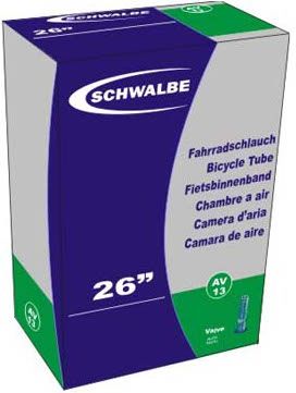 Schwalbe Dętka Standard 26X1,0-1,5 Cala 25/40-559 / zawór Auto 40 Mm
