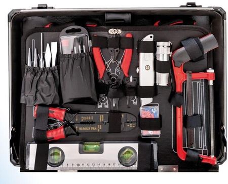 Zestaw narzędziowy Airpress Zestaw w aluminiowej walizce 127