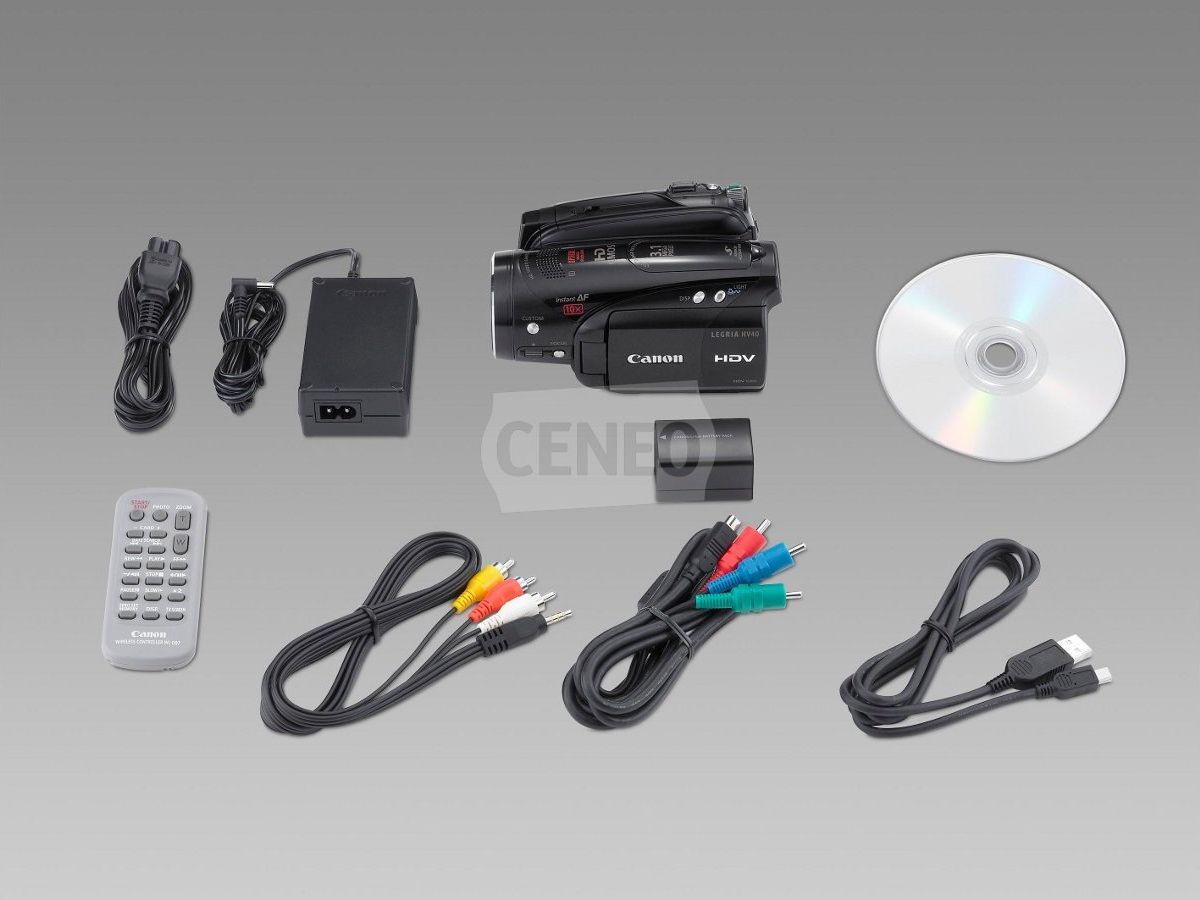 Kamera cyfrowa Canon Legria HV40 Opinie i ceny na Ceneo.pl