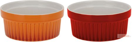 EH Excellent Houseware Ceramiczne miseczki, kokilki wielofunkcyjne 260 ml 2szt. 924580