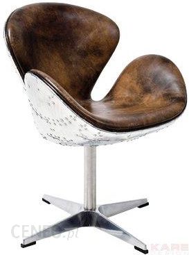 Kare Design Mountain Chalet Soho Soft Tin Krzesło Obrotowe (76949)