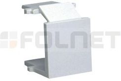 Simon Premium Zaślepka Otworu Wtyku Rj45/ Rj12 do Pokrywy Gniazda Teleinformatycznego 54 srebrny mat (BWB/43)