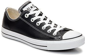 Converse BUTY ALL STAR LEATHER OX Black