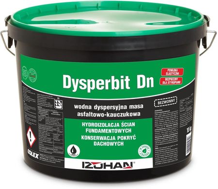 Izolex Dysperbit Dn Bitum do Dachów i Hydroizolacji 10kg
