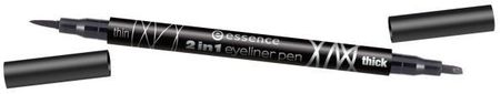 Essence 2in1 Eyeliner w Pisaku