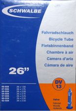 Zdjęcie Schwalbe Dętka Dv13, Wentyl Dunlop 40Mm, 26X1,50-2,50 - Stargard