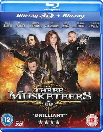 The Three Musketeers 3D (2011) (Trzej muszkieterowie 3D) (EN) (Blu-ray)