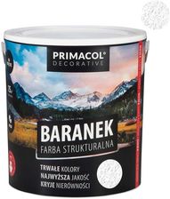 Zdjęcie Primacol Decorative Akrylowa Strukturalna Baranek Biały 5L - Rzgów