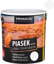 Zdjęcie Primacol Decorative Akrylowa Strukturalna Piasek Pustyni Biały 5L - Prusice